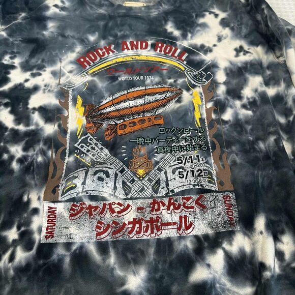 The Buckle Modish Rebel Rock and Roll World Tour Women's Oversize Sweatshirt L - Picture 4 of 7